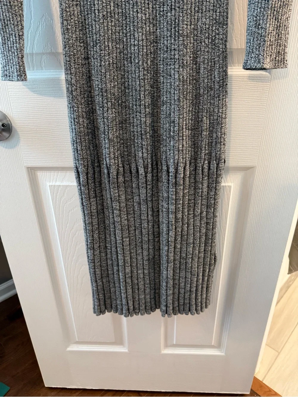 NWT! Banana Republic Slim Ribbed Knit Long Sleeve Dress Size Large